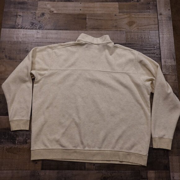 Columbia Hart Mountain II Half-Zip Pullover Men’s 4XLT Beige Fleece-Lined Casual - Picture 8 of 12